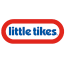 Logo marki Little Tikes na czerwonym tle