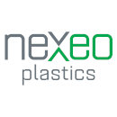Logo Nexeo Plastics z zieloną literą X